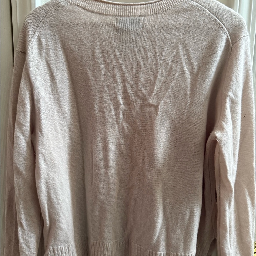 Rachel Zoe 100% 2-Ply Cashmere Sweater - Picture 6 of 7